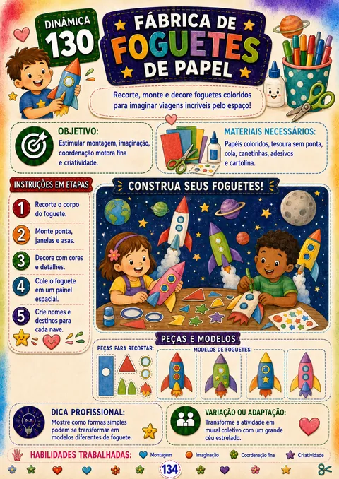Dinâmica de arte infantil