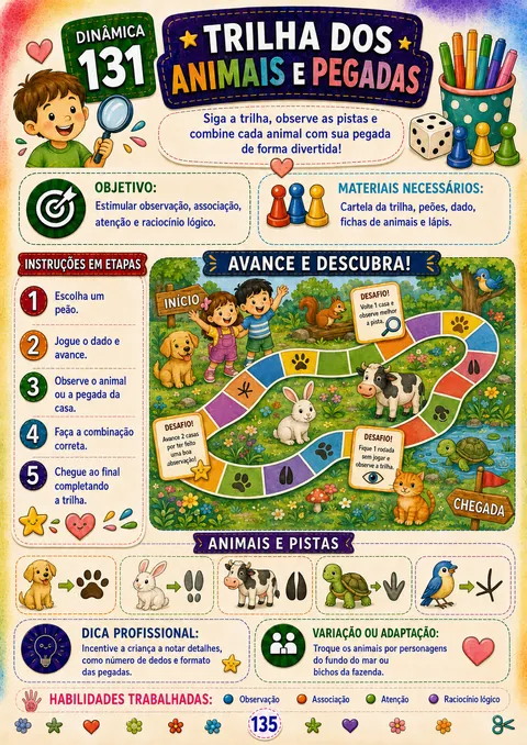 Dinâmica de arte infantil