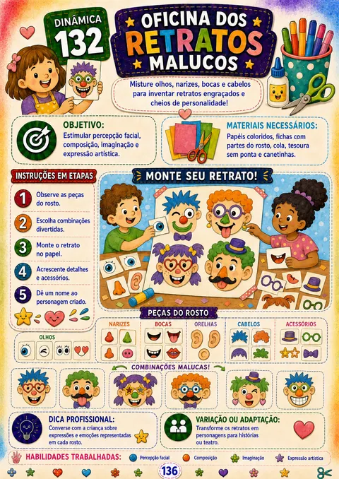 Dinâmica de arte infantil