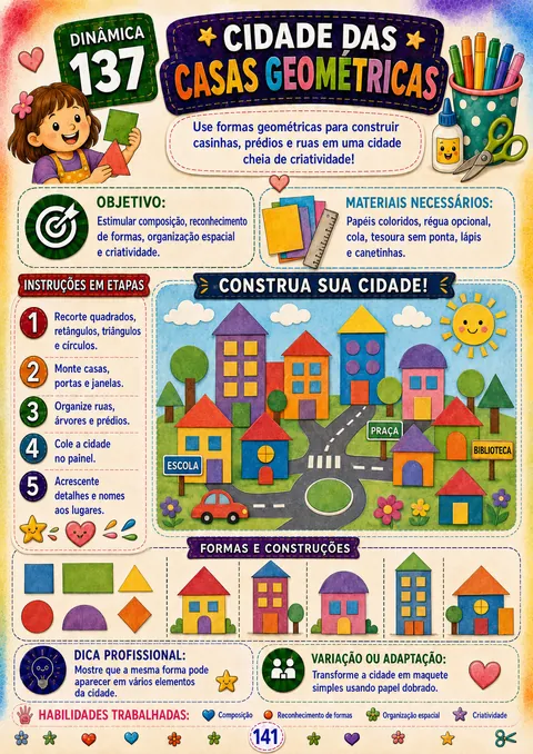 Dinâmica de arte infantil