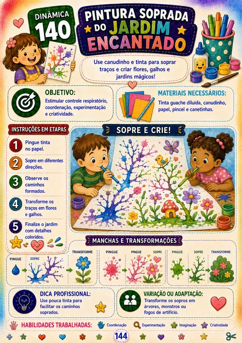Dinâmica de arte infantil